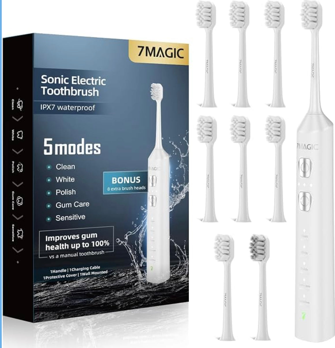 7MAGIC Sonic Electric Toothbrush