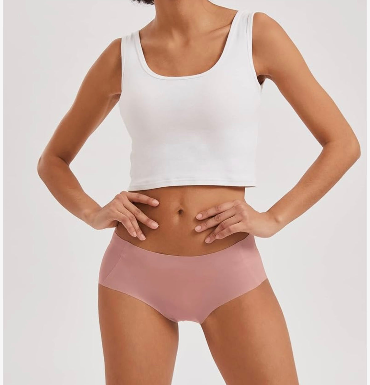 Women's Seamless No Show Underwear Quick Dry Panties Nylon Briefs 3-Pack ( Size 2 XL)