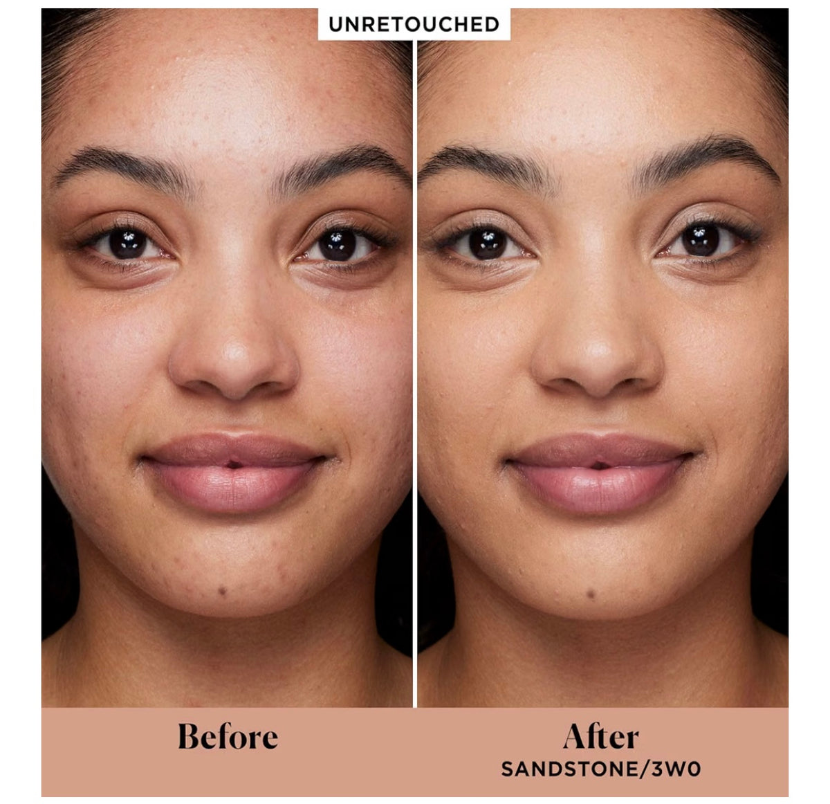 SANDSTONE Laura Mercier Real Flawless Weightless Perfecting Waterproof Foundation, Medium Coverage Foundation, Buildable Coverage, 12 HR wear, Non-comedogenic, 1oz
