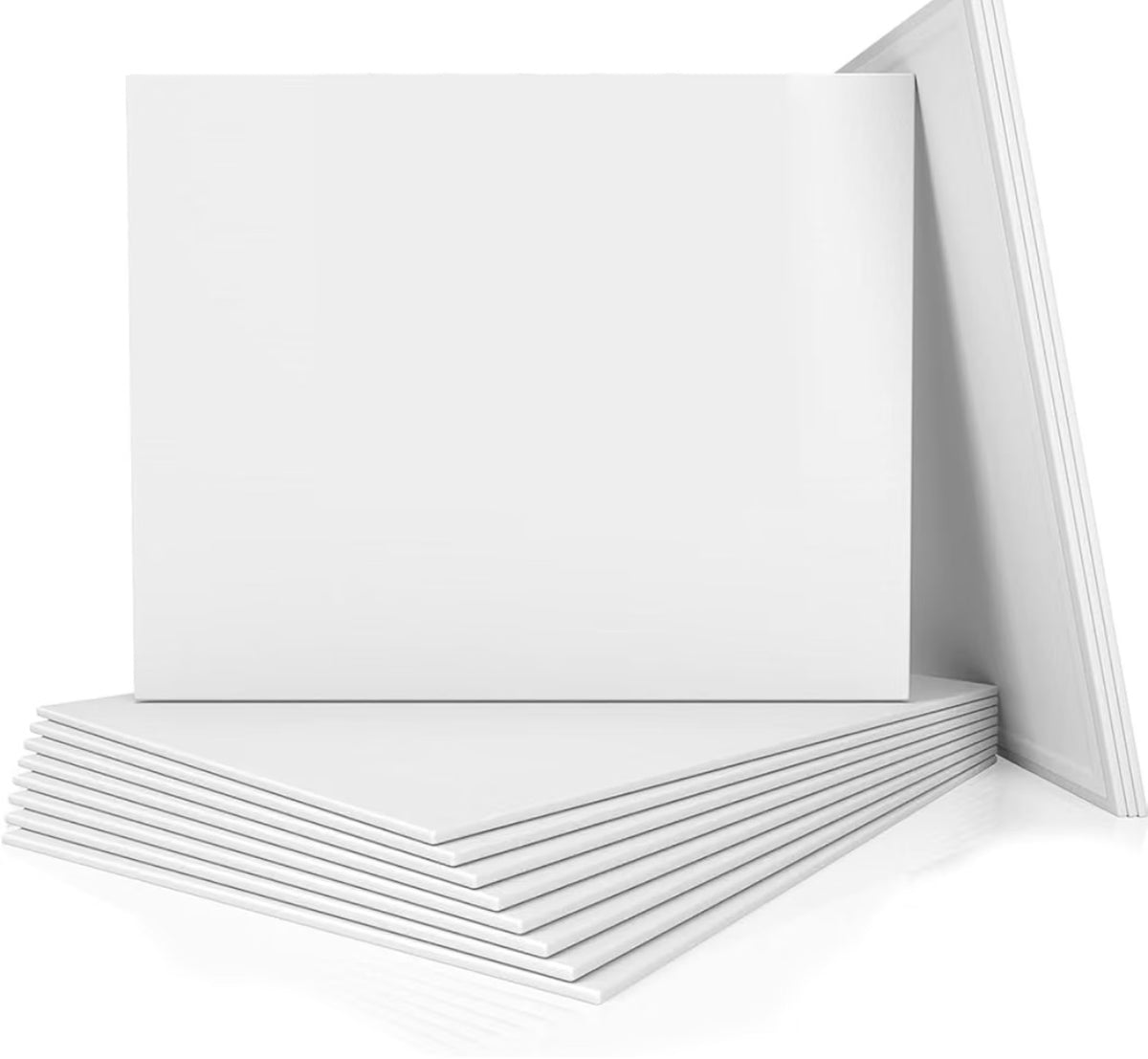 AETEXA Canvases for Painting 11x14 Inch, Canvas Bulk Pack of 12, 8 oz Primed Canvas Panel, Blank Canvas for Painting, Canvas Boards for Painting Acrylic and Oil, Art Supplies for Adults and Teens