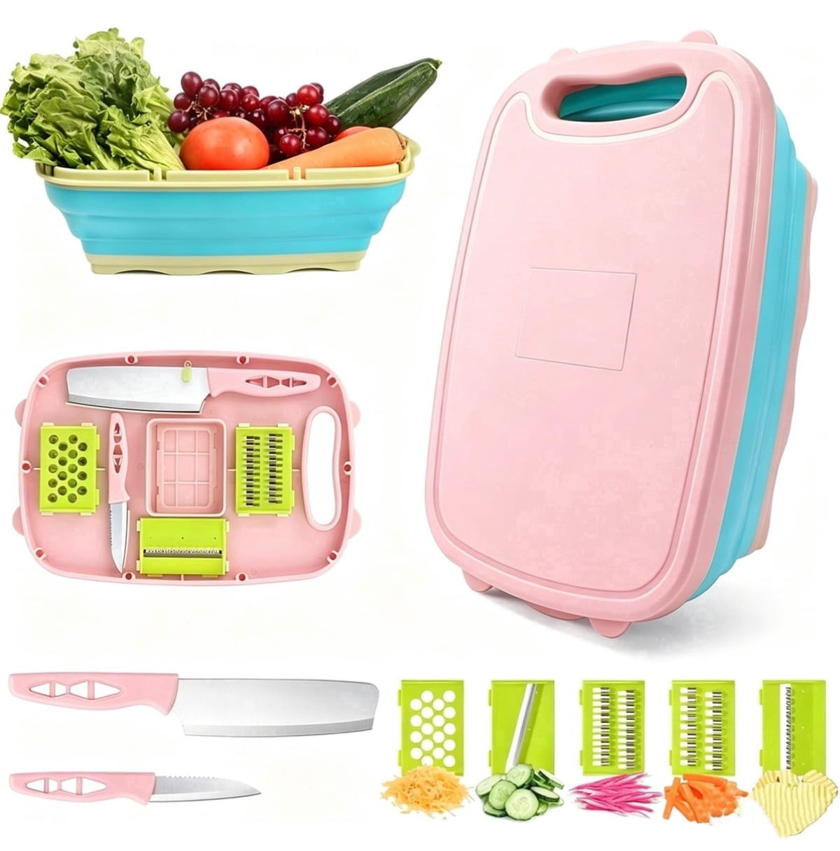 9 in 1 Cutting Board