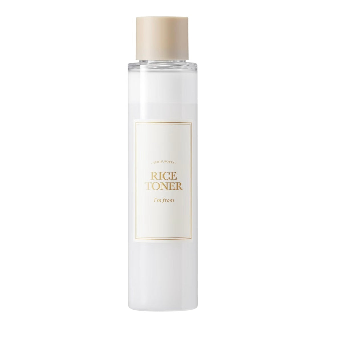 I'm From Rice Toner, 77.78% Rice Extract from Korea, Glow Essence with Niacinamide, Hydrating for Dry Skin, Vegan, Alcohol Free, Fragrance Free, Peta Approved, K Beauty Toner, 5.07 Fl Oz