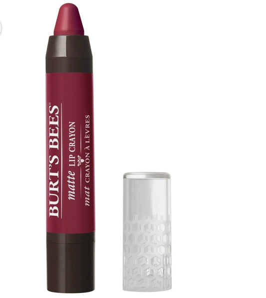 Bees 100% Natural Origin Moisturizing Matte Lip Crayon, Napa Vineyard - 1 Crayon