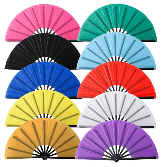 12pcs Folding Clack Hand Fans for Line Dancing Tai Chi, Handheld Fan foldable,Boots On The Ground Fan