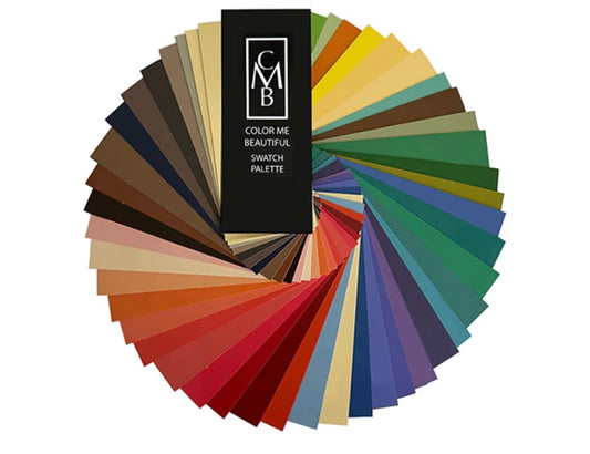 Spring Color Fan by Color Me Beautiful, the leading authority on color analysis. Your Color Guide for clothing & accessories. The 48 very best colors for Springs selected from millions of options