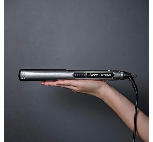 Lizze Extreme Professional Hair Straightener | Original Nano Titanium Technology Straightens Dry, Frizzy Hair Curls | 250 Deg. C. (480'f) - 110 Volts : Beauty & Professional Care