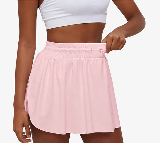 Skirts for Women Pleated Athletic Skort High Waisted Golf Skirts with Shorts Pocket Athletic Running
Activewear (Size XS)