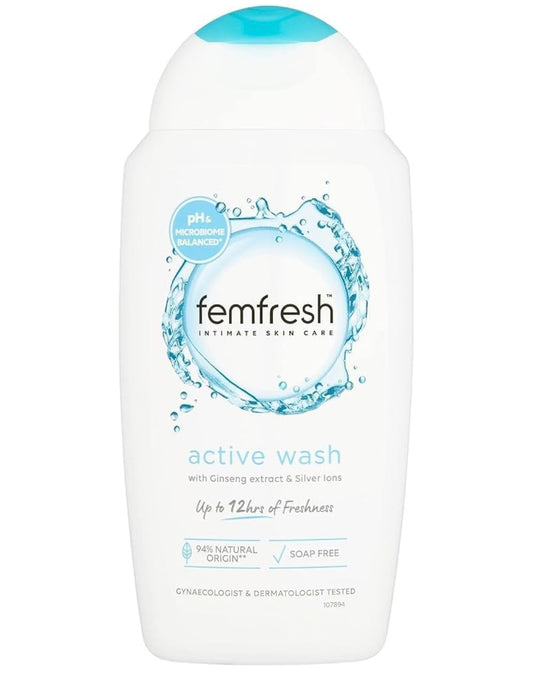 Femfresh 250ml Ultimate Care Active Fresh Wash - by Femfresh