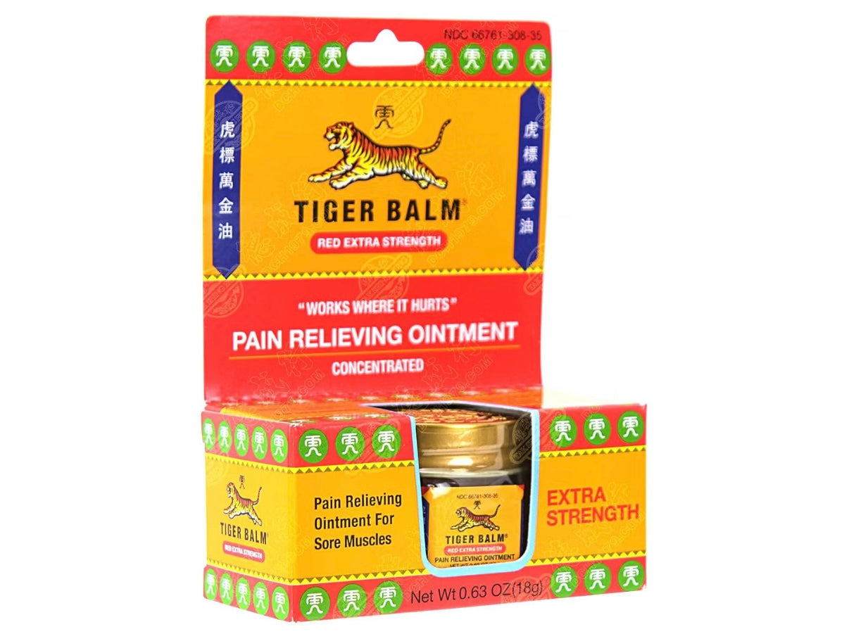 TIGER BALM TIGER BALM,X-STRNG,RED, 18 GRM