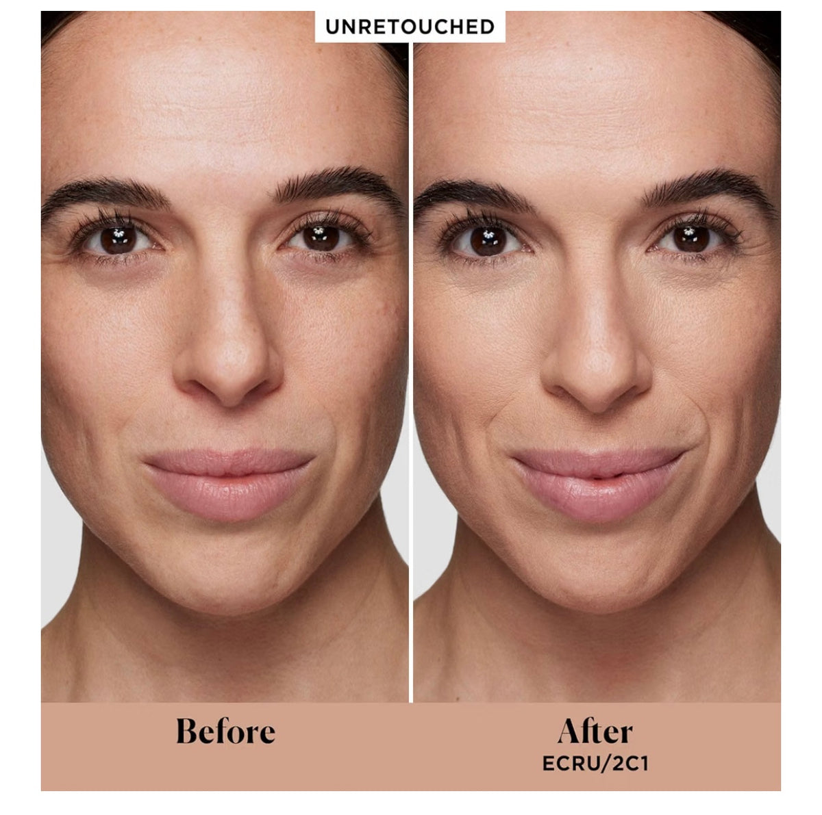 ECRU Laura Mercier Real Flawless Weightless Perfecting Waterproof Foundation, Medium Coverage Foundation, Buildable Coverage, 12 HR wear, Non-comedogenic, 1oz