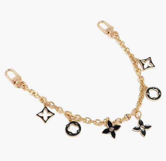 Gold Bag Charm Cute Wallet Chain Purse Charms for Women
