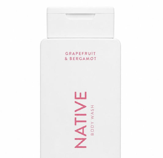 Native Body Wash Grapefruit and Bergamot 18oz