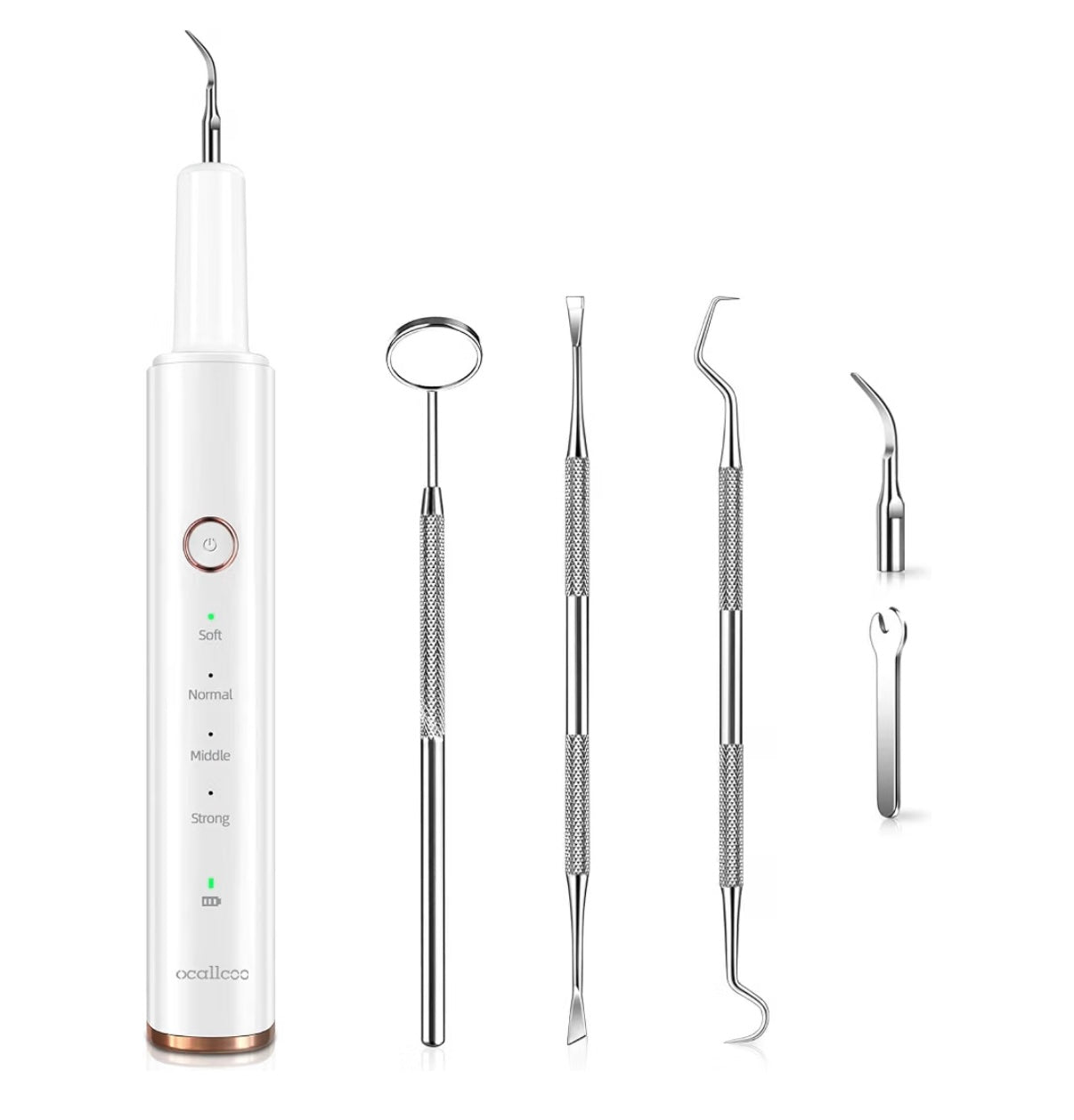 Plaque Remover for Teeth, Electric Tartar Remover for Teeth with LED Light,4 Modes Rechargeable