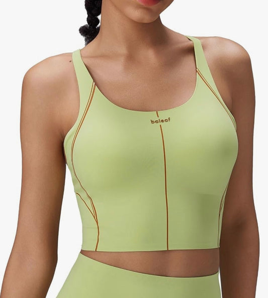 baleaf Freeleaf Broadway Womens Spaghetti Strap Dance Sports Bras (Size Small)