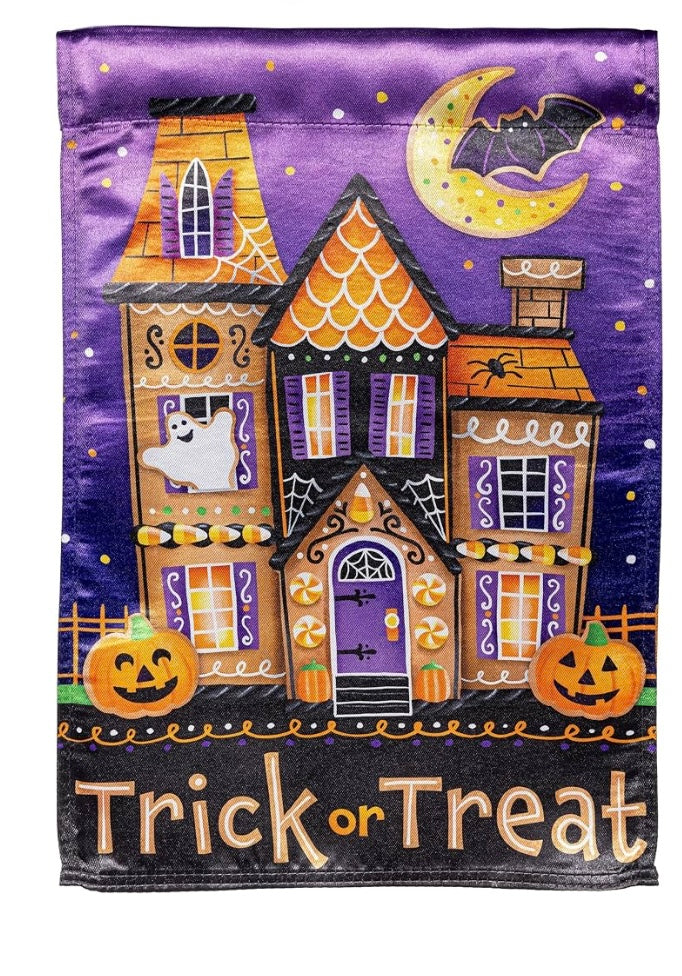 Halloween Garden Flag, Welcome Garden Flags 12x18 Double Sided