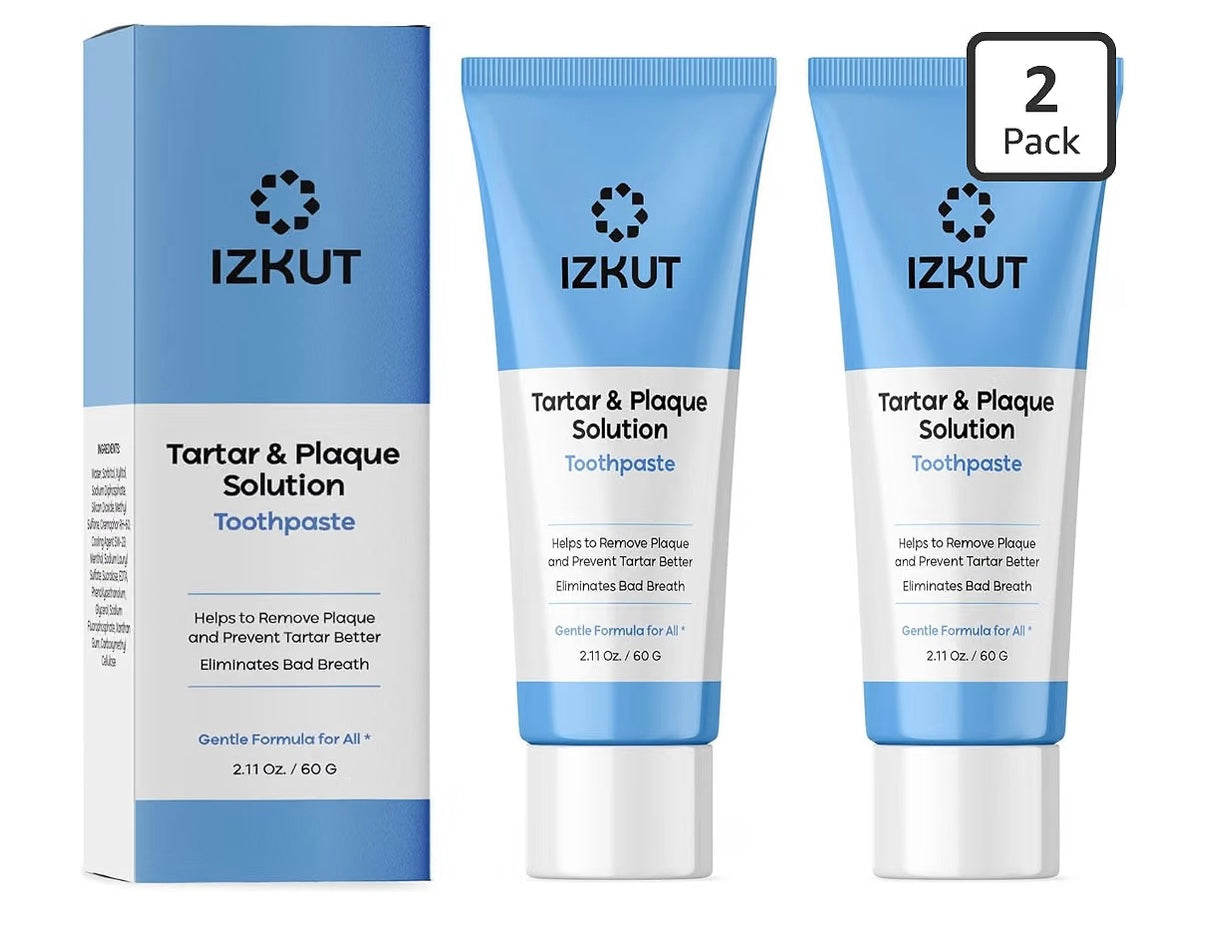 Tartar and Plaque Solution Toothpaste 2 pack