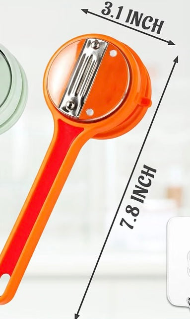 Built-in peel catcher