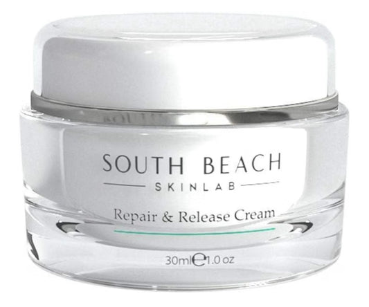 South Beach Skin repair and release cream 1 Oz.Doctor Formulated to Fight Stubborn Fine Lines & Wrinkles - Lab Tested - For All Skin Types - Morning & Night Cream