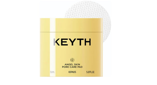 KEYTH Angel Skin Pore Care PAD (150ML, 5.07 FL.OZ.) / Refine Pores, Control Sebum, Exfoliation, Oil-Absorbing, Mastic Gum, PHA, LHA