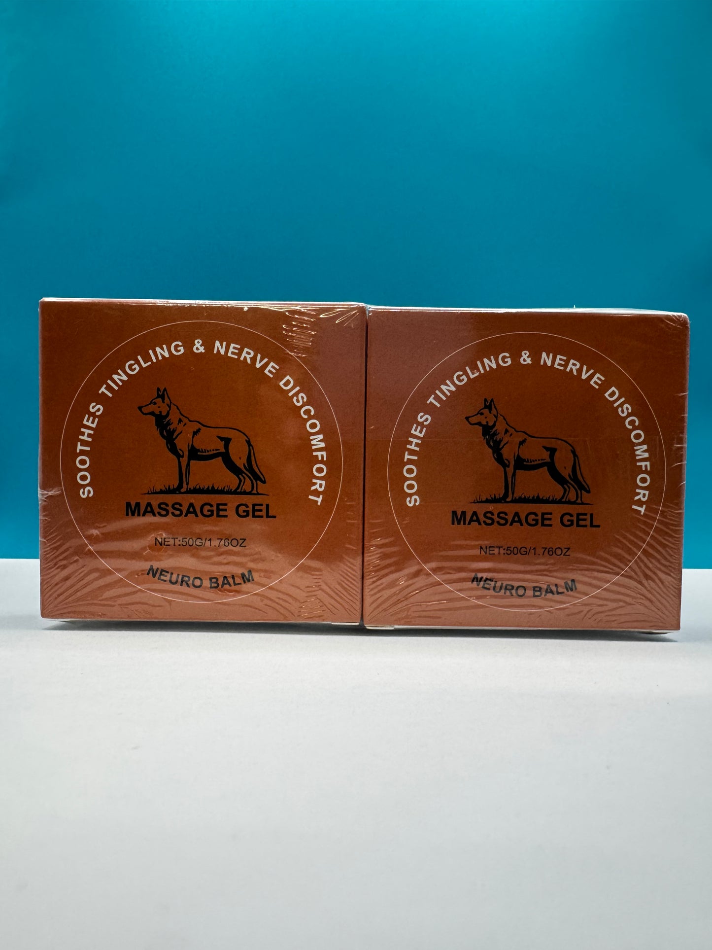 The Wolf Balm 2 Pack, Muscle and Joint Builder Nerve Relief Balm, Natural Joint Care Soothing Massage Cream