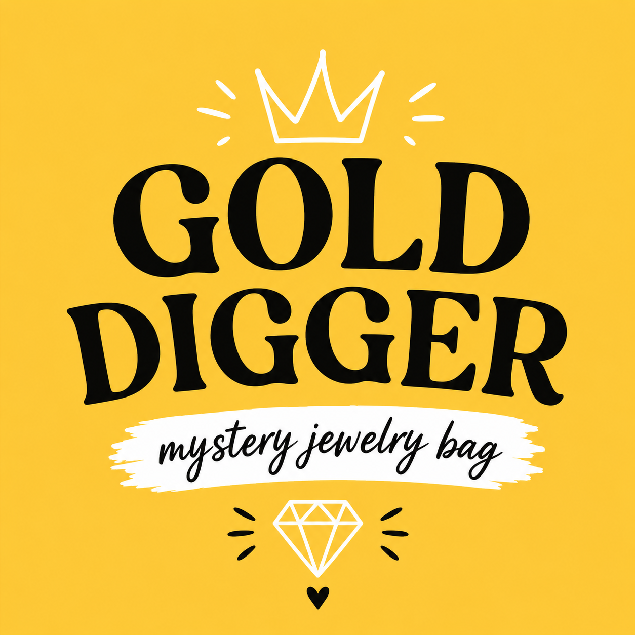 Gold Digger Mystery Jewelry Bag - 10 pieces of jewelry that you would want to wear⭐️⭐️⭐️⭐️⭐️