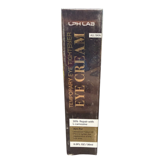 Temporary Eye Tightener Eye Cream, Instant Reduces Under-Eye Bags, Dark Circles&Puffiness, Anti Aging Fine Lines, Firm That Delicate Skin Under Your Eyes 0.5 oz